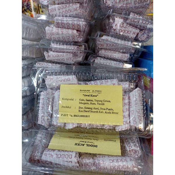 

Dodol khas Aceh rasa original | kue dodol aceh