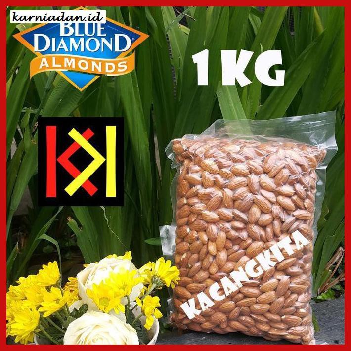 

MAKANAN-RINGAN- ALMOND ROASTED (KACANG ALMOND PANGGANG) BLUE DIAMOND TANPA CANGKANG -BERMACAM-MACAM.