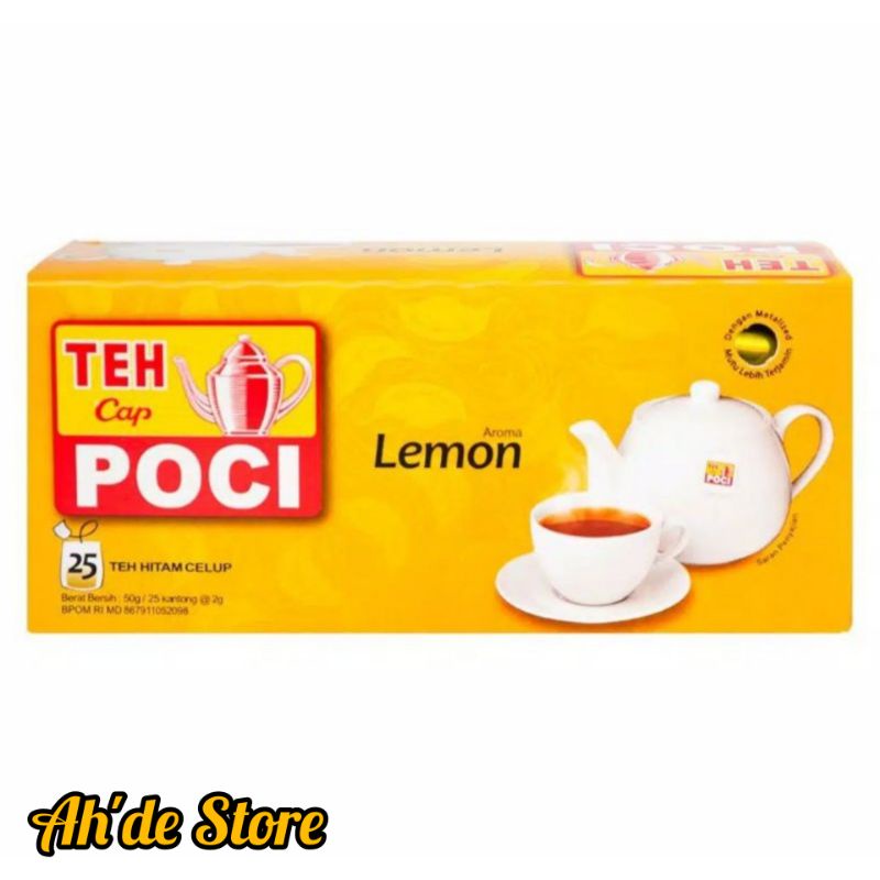 

Teh Cap Poci - Lemon 25 Bag