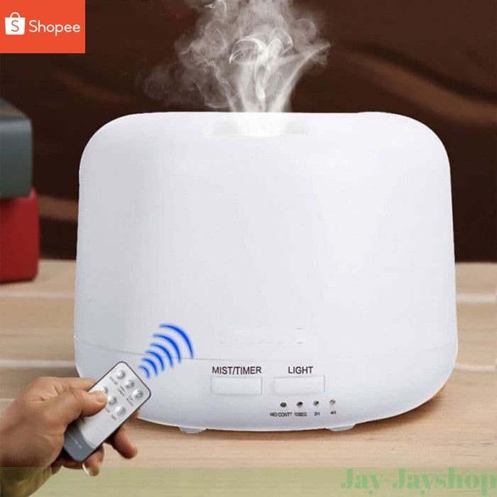 Ultrasonic Aroma Humidifier Diffuser  remote  Colorful LED 300ml