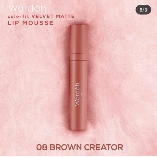 Lip velvet wardah 8 varian warna