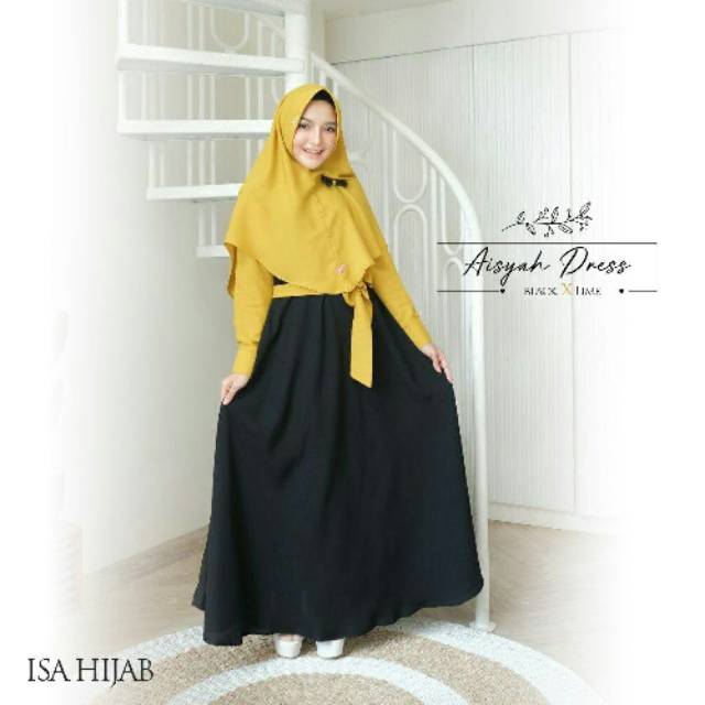 Aisyah dress original by isa hijab