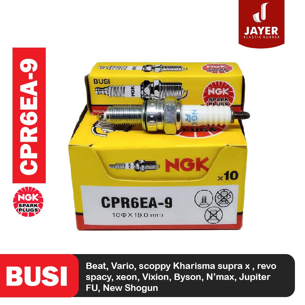 Busi Motor NKG C7HSA/ busi MOTOR CPR6 / Busi motor matic Honda