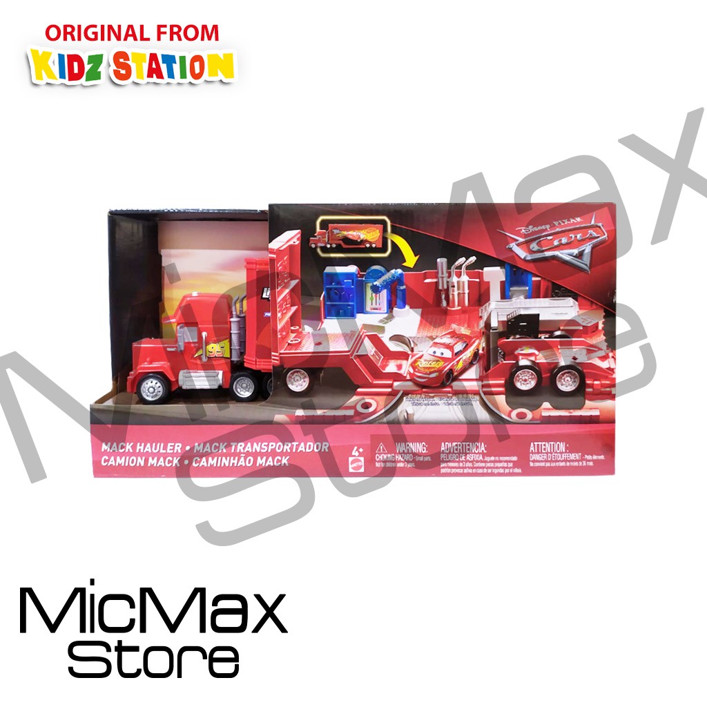 disney pixar cars mack hauler playset