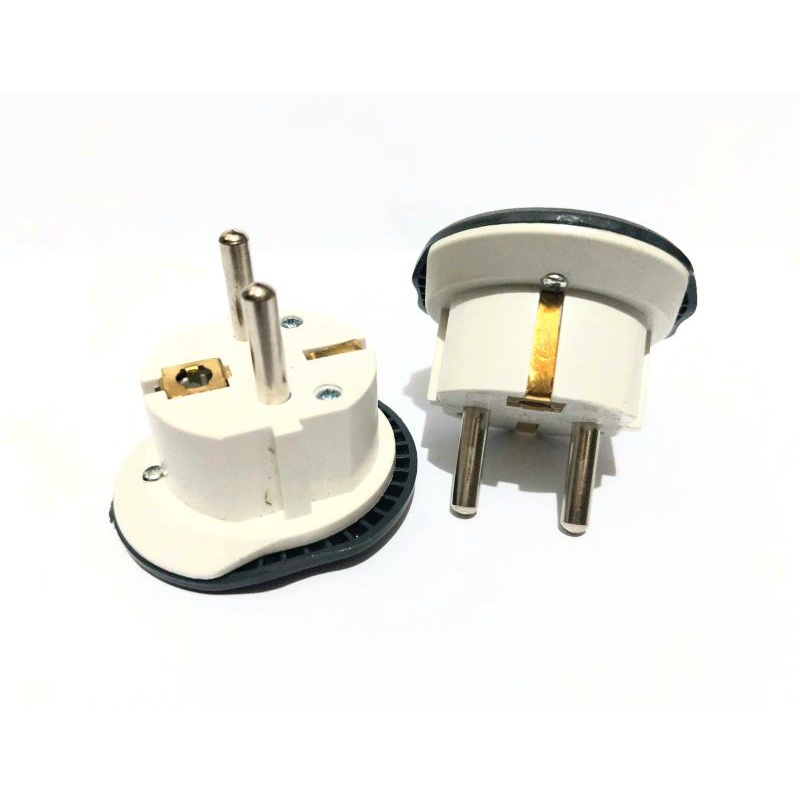 Over Steker Merkan kualitas BOSS Universal Travel Adaptor Adapter 16A Sambungan Colokan Kaki 3 Multi ke kaki 2