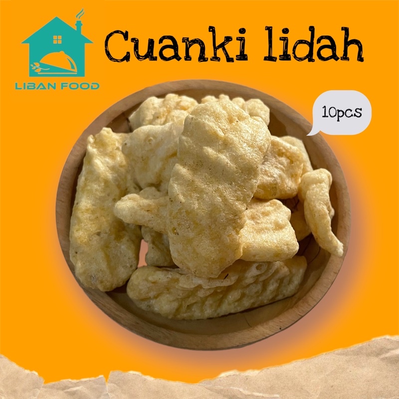 CUANKI LIDAH JUMBO 10PCS ( 1 BUNGKUS ) / GRATIS ONGKIR / LIBAN FOOD