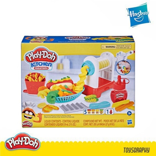 

Playdoh Spiral Fries Playset Play Doh Kitchen Creations Bikin kentang Murah