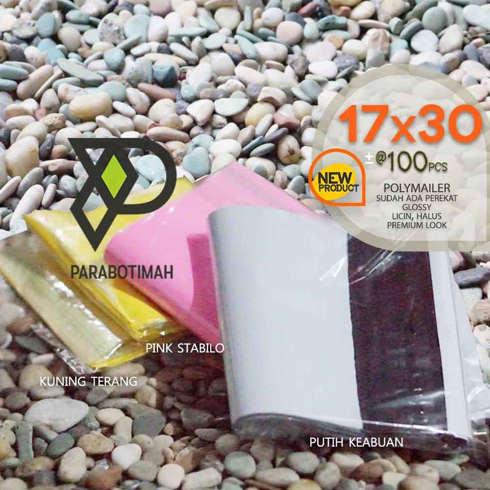 

Polymailer Warna Plastik Packing Mini Ada Lem 17X30 100 Lbr Premium Look Murah Bandung Ready Stock