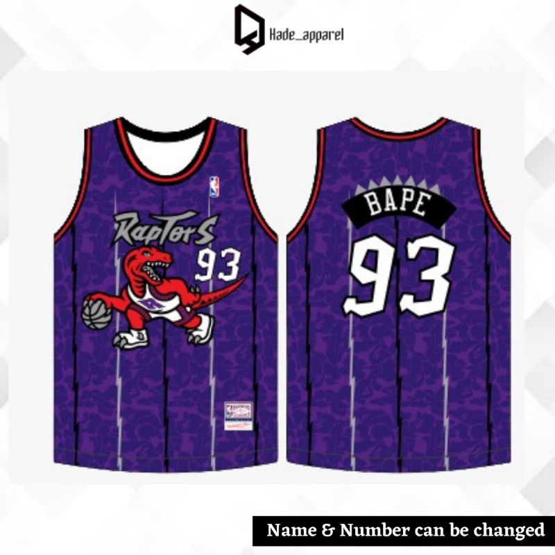 Jersey basket raptors anak