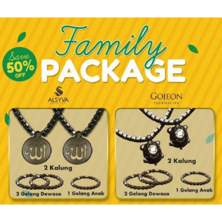 Alsyva Family - Jisamunse Family Kalung Dan Gelang Kesehatan