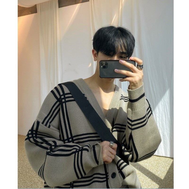 Ready stok mingyu cardi / asclo yuta cardi / cardi rajut premium