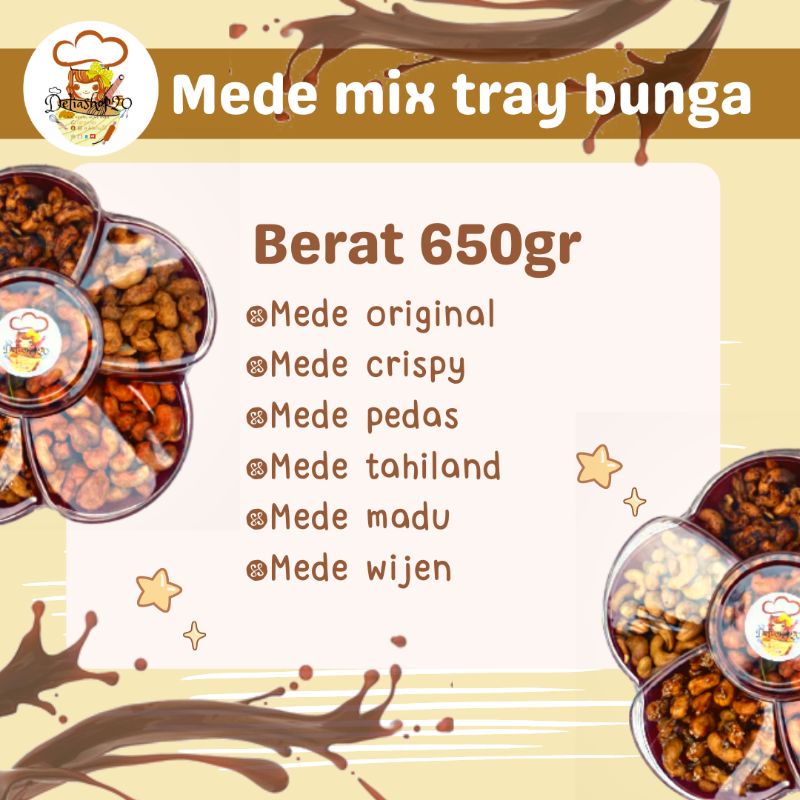 

paket lebaran mede mix tray bunga