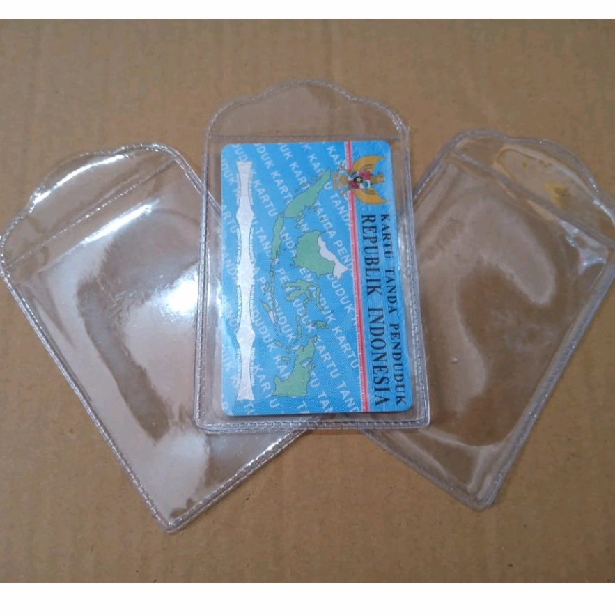 

10 PCS - Wadah Plastik E-money paket Tempat Kartu Nama KTP ATM SIM E-tol - 10Pcs