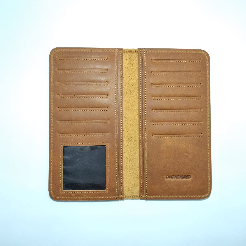 (PREMIUM LEATHER) Long Wallet/Dompet Panjang Lipat