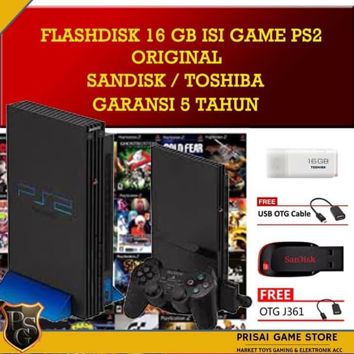 Flashdisk 16GB Full GAME PS2