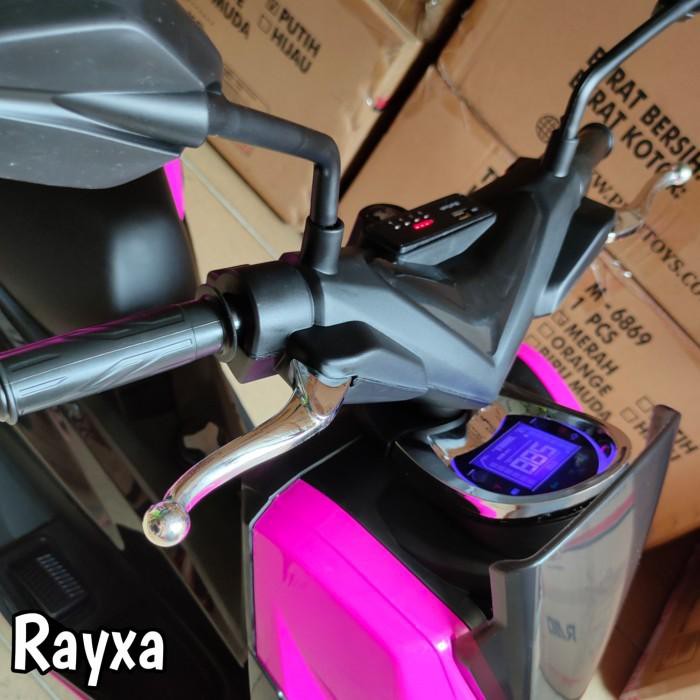 #lbs# motoran aki anak pmb 588 raid pink motor aki anak model nmax Diskon