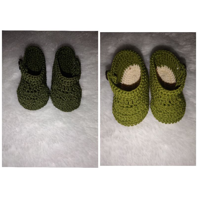 Sepatu Rajut Bayi Cowok