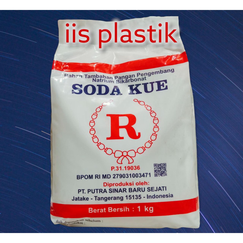 Soda R  1 kg / Soda Kue R 1 kg