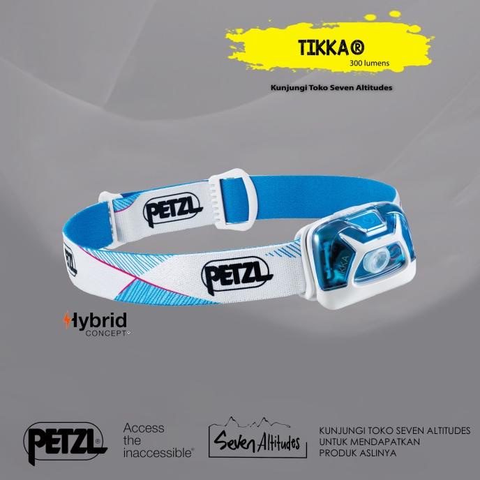 Headlamp Petzl TIKKA 300 Lumens Star Seller Temurah
