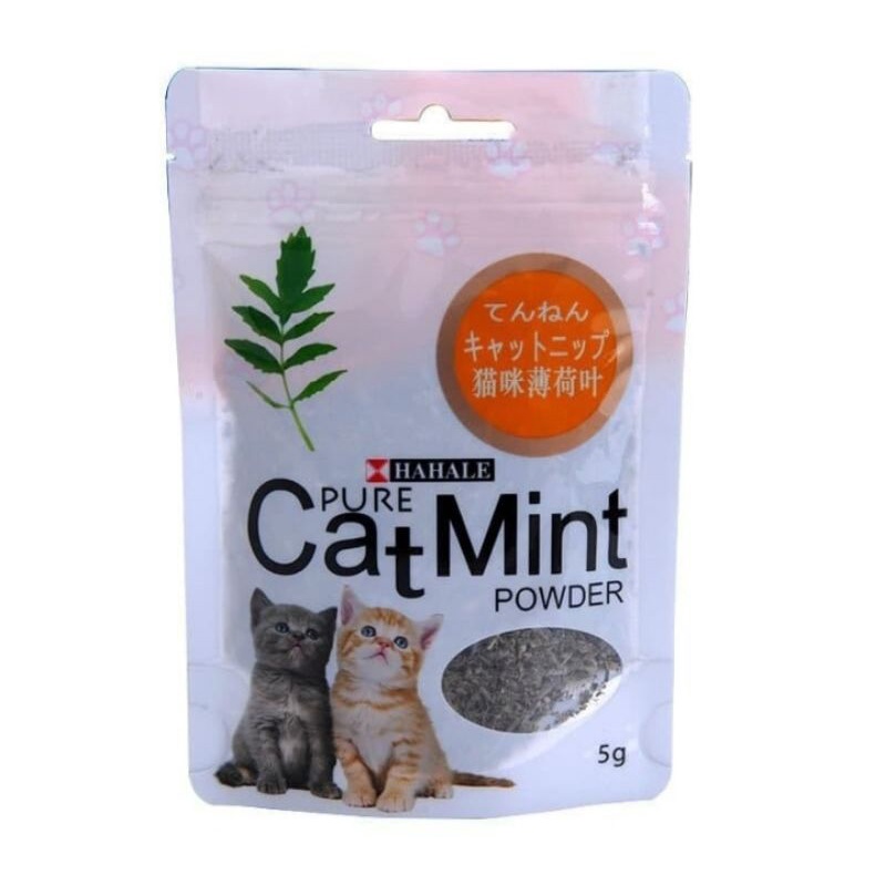 Catmint Catnip Serbuk Kucing 5g Original Mainan Penghilang Stress Kesukaan Kucing