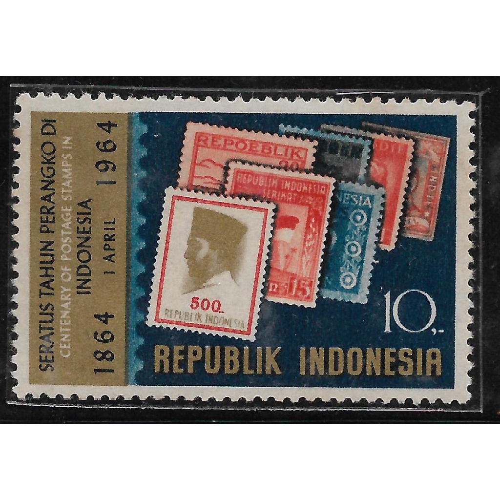 

Set Lengkap Prangko Indonesia Seri 100 Tahun Prangko Indonesia 1964