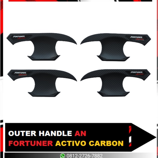 OUTER HANDLE ALL NEW FORTUNER ACTIVO CARBON