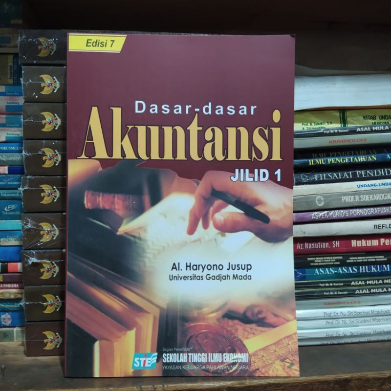 

dasar dasar-dasar akuntansi jilid 1 ( edisi 7 ) AL. HARYONO JUSUP