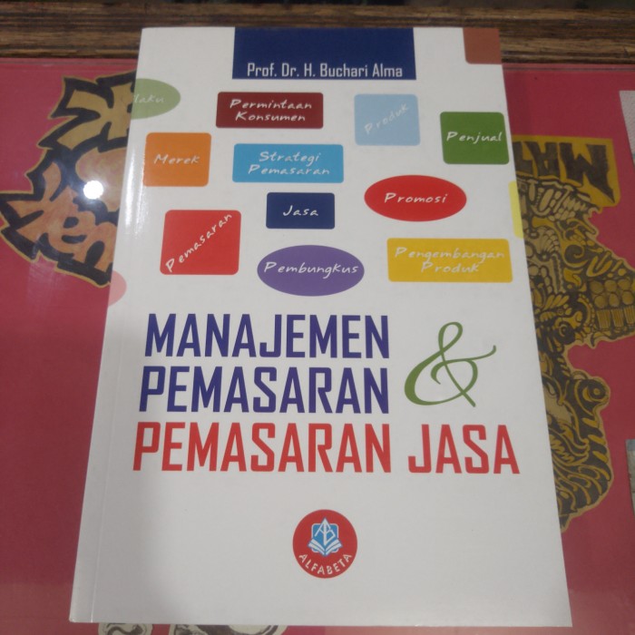 buku manajemen pemasaran dan pemasaran jasa buchari alma