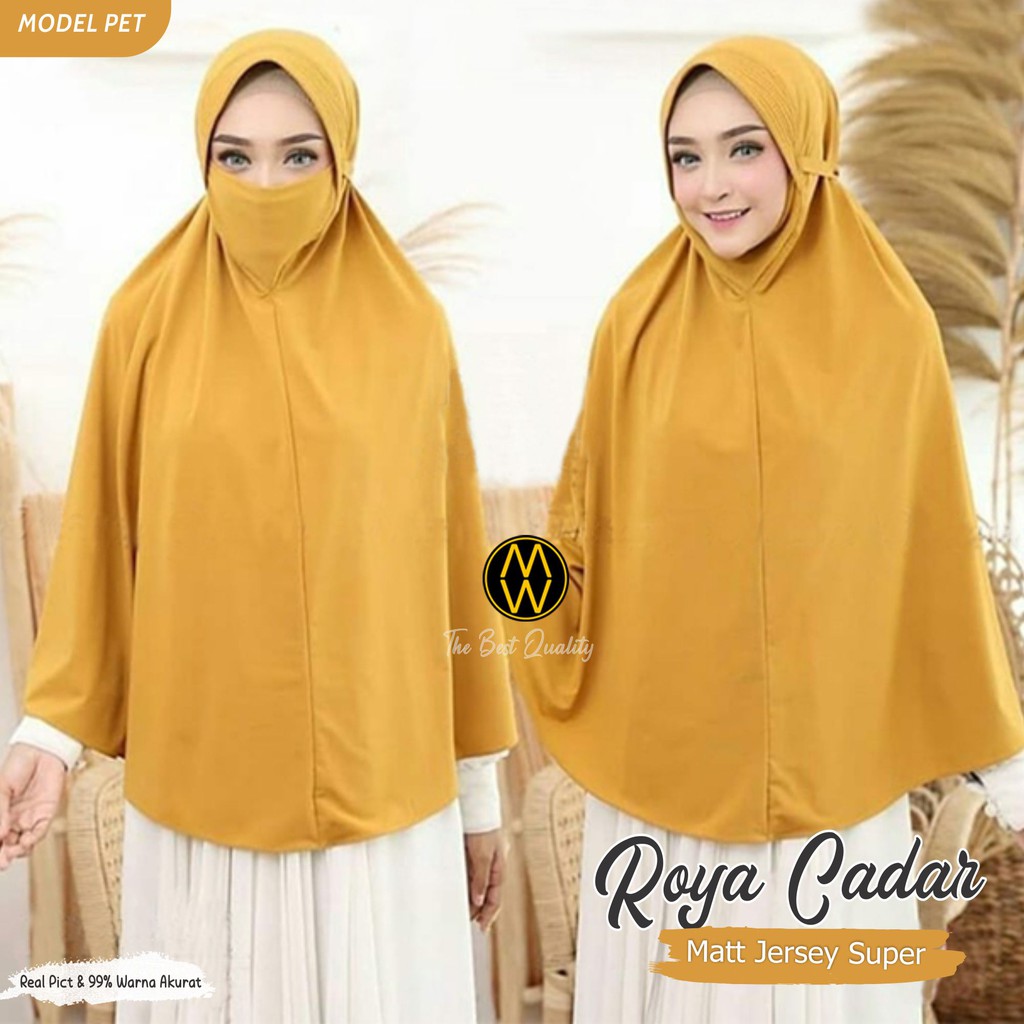 FASHION MUSLIMAH HIJAB CADAR INSTAN MODEL PET TALI BAHAN