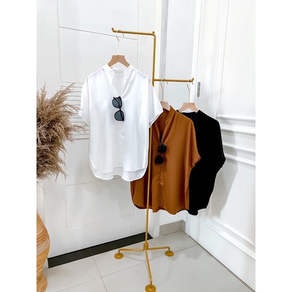 Double Lucky / Basic Twill / Atasan Rayon / Baju Atasan Wanita / All Size-8