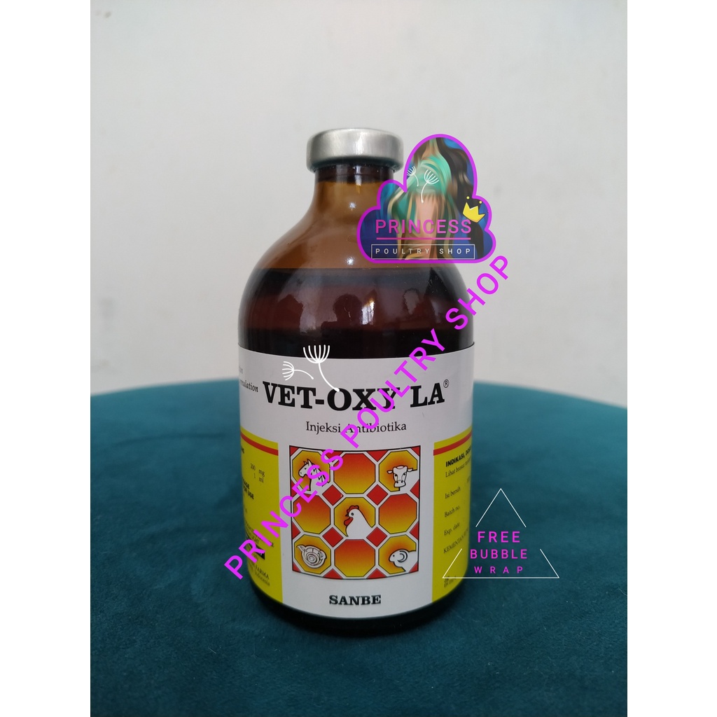 Jual Vet Oxy La Ml Antibiotika Injeksi Long Acting Utk Pencernaan