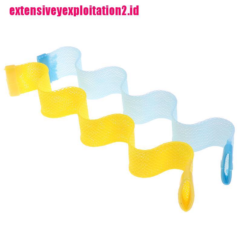 &lt; E2id &amp; &gt; 10pcs / Set Rol Pengeriting Rambut Spiral 30cm Untuk Salon