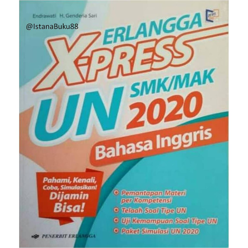 Buku Bhs Inggris X Press Smk 2020 Bonus Kunci Jawaban Penerbit Erlangga Shopee Indonesia