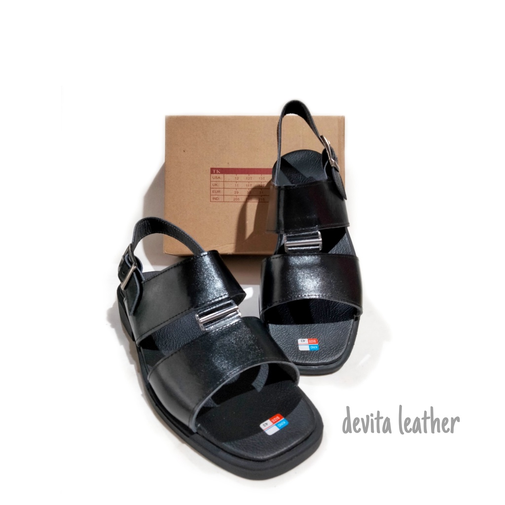 Sandal Tali pria quantum Q-M467/sandal kulit pria/sandal tali pria