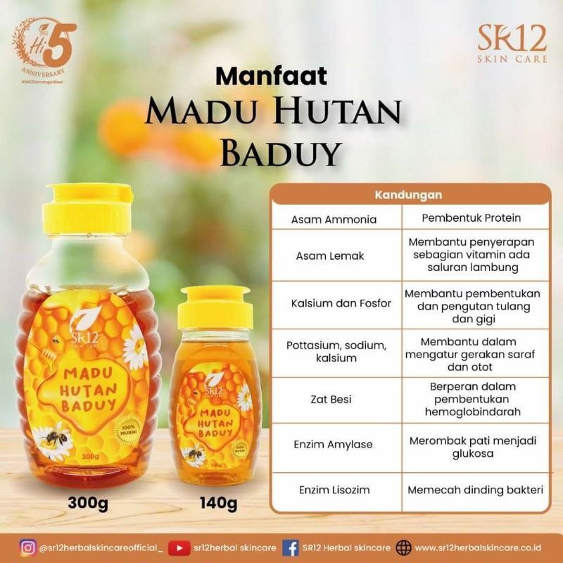 

Madu kesehatan (madu hutan baduy)