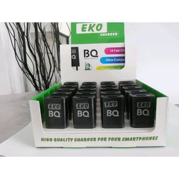 Batok Charger Merk Eko Adaptor Charger 1A Eksklusif