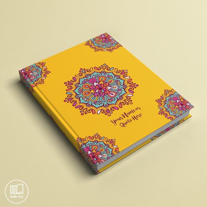 

nn Buku Custom catatan agenda notebook notes tulis mandala sekolah kuliah