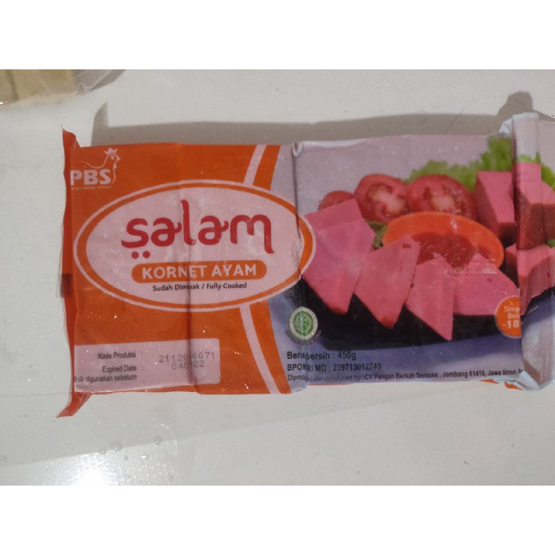 

Salam kornet ayam 450gr