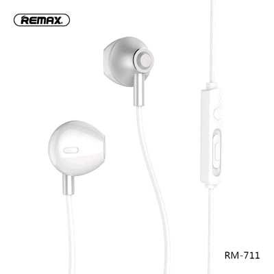 Remax Earphone Wired Headset Earbud For Calls And Music - RM-711 Remax