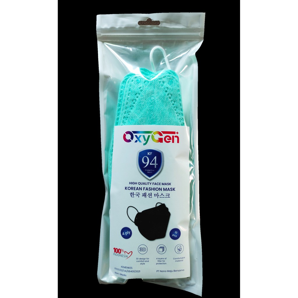 MASKER OXYGEN ISI 10 PCS