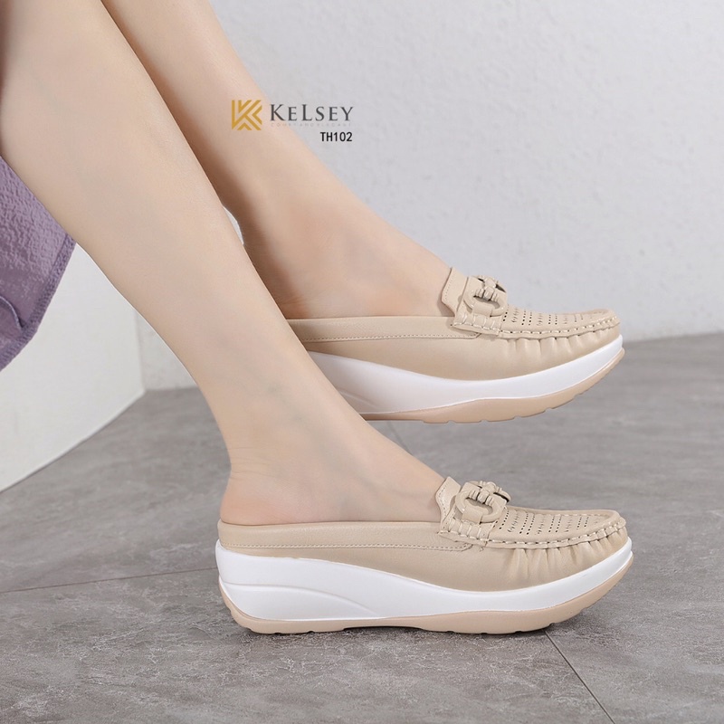 Kelsey Sandal Wedges 5cm TH102 Sandal Wedges Wanita