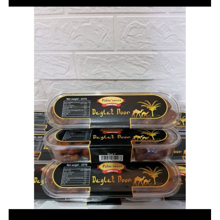 

KURMA PLAM SWEET DEGLET NOUR PROCESSED (MADU) 227GRM ALGERIA
