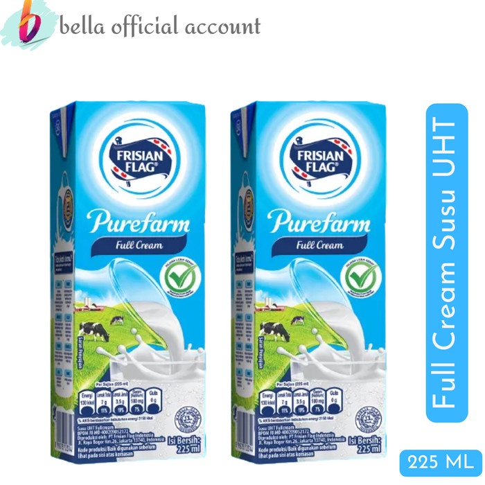

Frisian Flag Full Cream Susu UHT 225 mL X 6 PCS