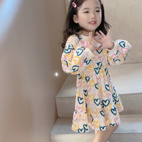babyfit SWEET BALOON baju dress anak perempuan lengan panjang sc-m531r