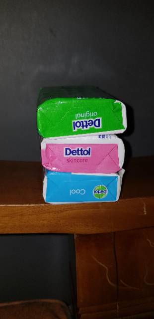 DETTOL SABUN BATANG 65GR ISI 3 Dan isi 6