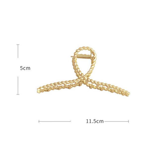 jepit rambut large metal hairclip (1f4)jje063