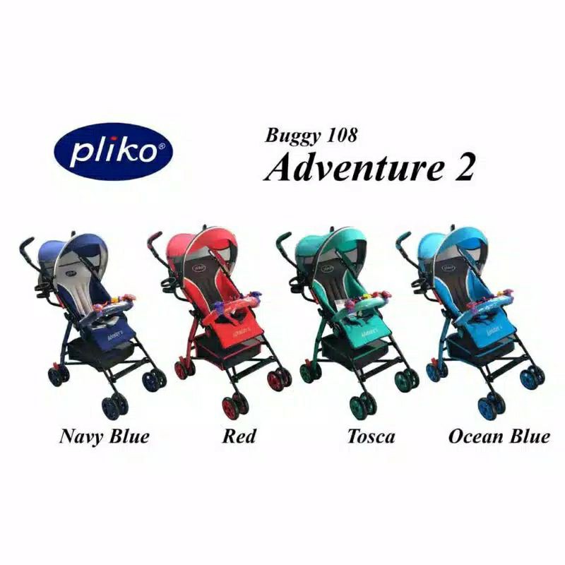 Pliko Stroller PK-108 Buggy Adventure