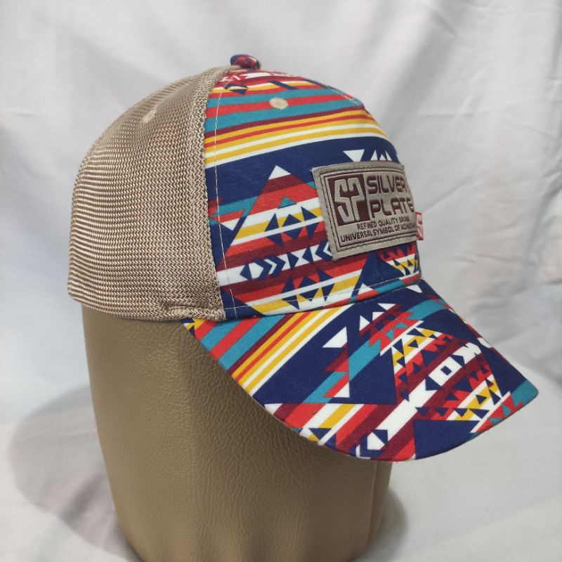 topi tribal second silvel plate