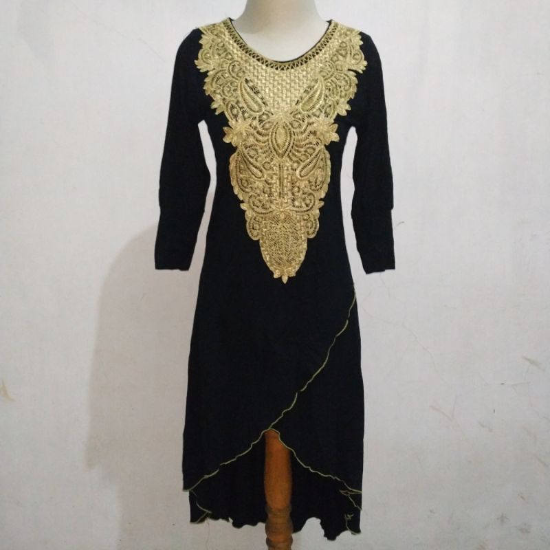 [PRELOVED] Gamis Hitam