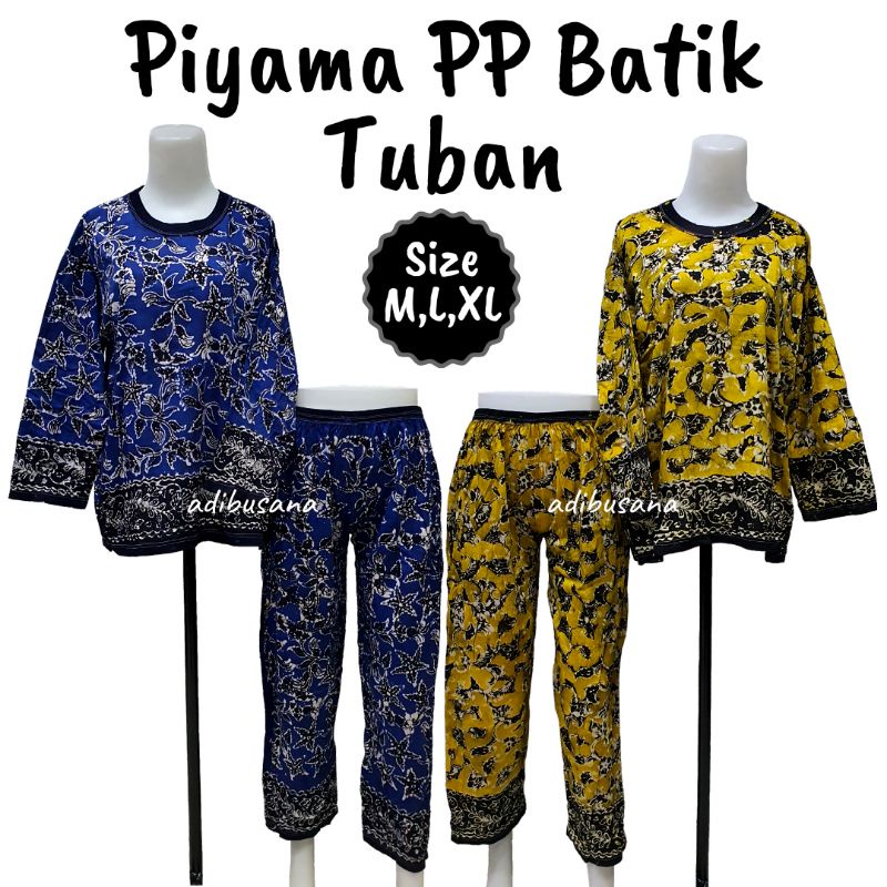 Piyama Babydoll Dewasa PP Batik Tuban